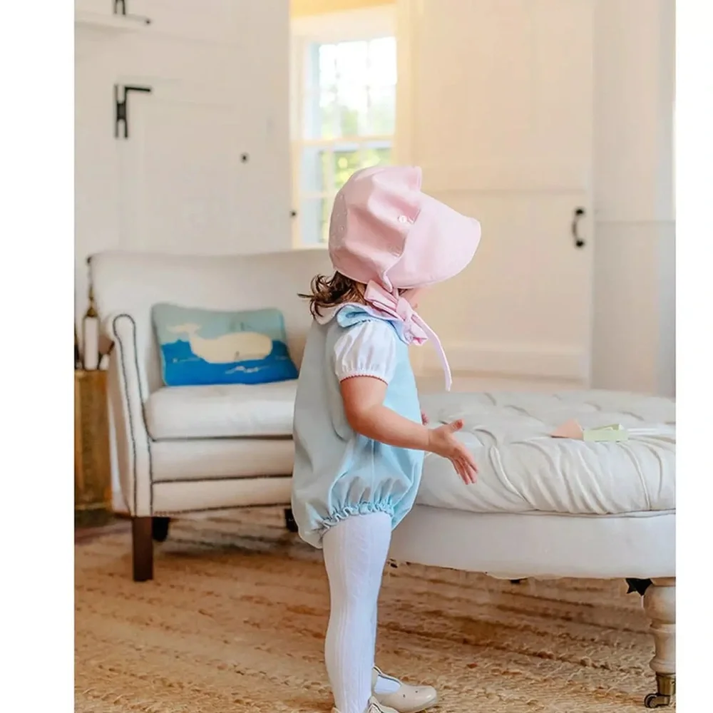 Rare THE BEAUFORT BONNET COMPANY CLASSIC BEAUFORT BONNET - CORDUROY TBBC 9-24 mo